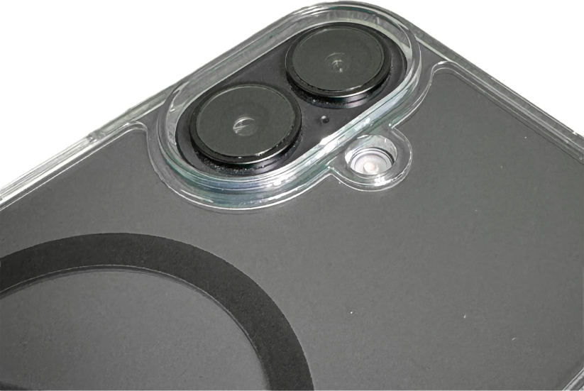 LZEL iPhone 16 Mag Clear Fusion With New MagSafe | Black LZEL iPhone 16 Mag Clear Fusion With New MagSafe | Black